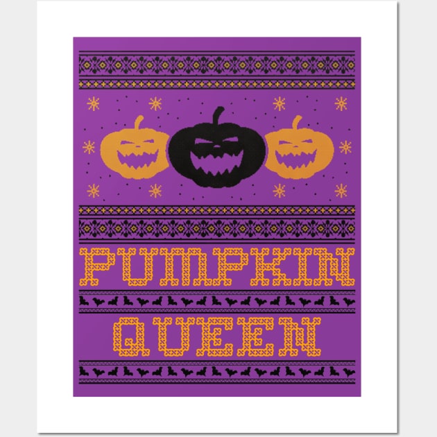 Pumpkin Queen Wall Art by Live Together